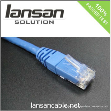 1 FT Booted Cat6 Network Patch Cable - Blue